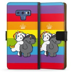 Sideflip mit langer Lasche schwarz