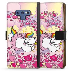 Sideflip mit langer Lasche schwarz