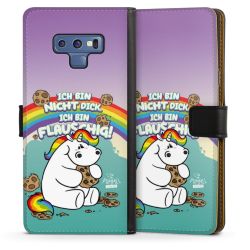 Sideflip mit langer Lasche schwarz