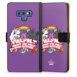 Sideflip mit langer Lasche schwarz