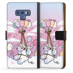 Sideflip mit langer Lasche schwarz