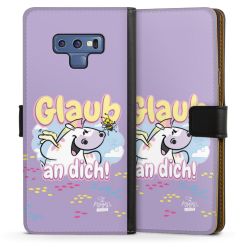 Sideflip mit langer Lasche schwarz