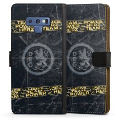 Sideflip mit langer Lasche schwarz