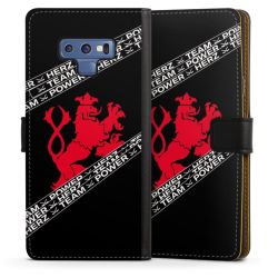 Sideflip mit langer Lasche schwarz