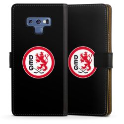 Sideflip mit langer Lasche schwarz