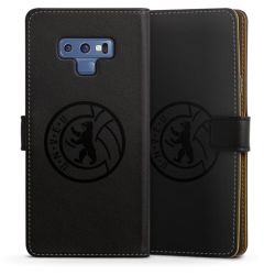 Sideflip mit langer Lasche schwarz