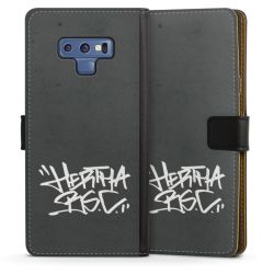 Sideflip mit langer Lasche schwarz