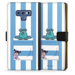 Sideflip mit langer Lasche schwarz