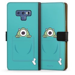 Sideflip mit langer Lasche schwarz