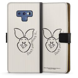 Sideflip mit langer Lasche schwarz