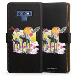 Sideflip mit langer Lasche schwarz