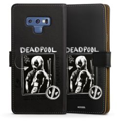 Sideflip mit langer Lasche schwarz