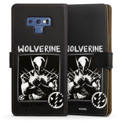 Sideflip mit langer Lasche schwarz