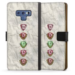 Sideflip mit langer Lasche schwarz