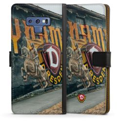 Sideflip mit langer Lasche schwarz