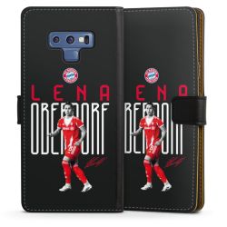 Sideflip mit langer Lasche schwarz