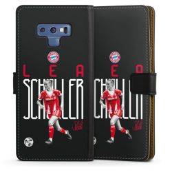 Sideflip mit langer Lasche schwarz