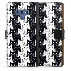 Sideflip mit langer Lasche schwarz