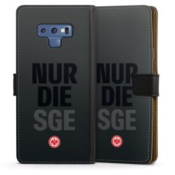 Sideflip mit langer Lasche schwarz