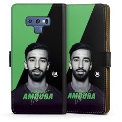 Sideflip mit langer Lasche schwarz