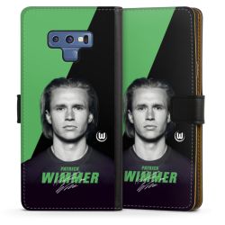 Sideflip mit langer Lasche schwarz