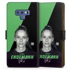 Sideflip mit langer Lasche schwarz