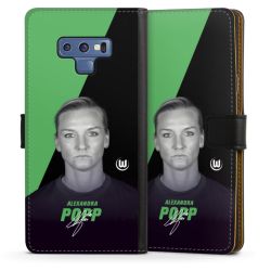 Sideflip mit langer Lasche schwarz