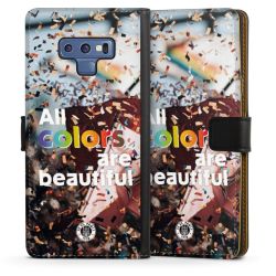 Sideflip mit langer Lasche schwarz