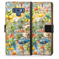 Sideflip mit langer Lasche schwarz