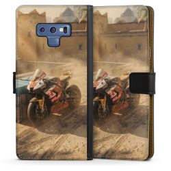 Sideflip mit langer Lasche schwarz