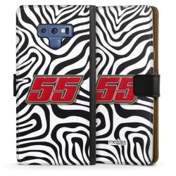 Sideflip mit langer Lasche schwarz