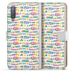 Sideflip Fodral med flap vit