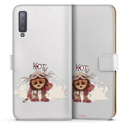 Sideflip Fodral med flap vit