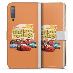 Sideflip Fodral med flap vit