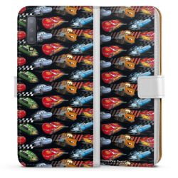 Sideflip Fodral med flap vit