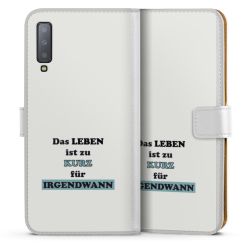 Sideflip mit Lasche weiß