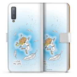 Sideflip mit Lasche weiß