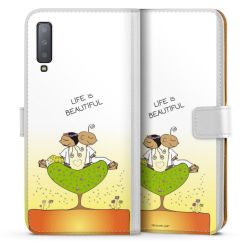 Sideflip mit Lasche weiß