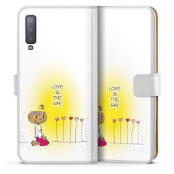 Sideflip mit Lasche weiß