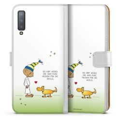 Sideflip mit Lasche weiß