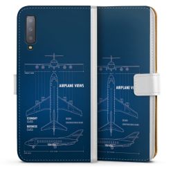 Sideflip Fodral med flap vit