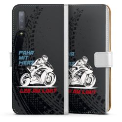 Sideflip mit Lasche weiß