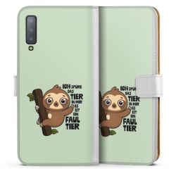 Sideflip mit Lasche weiß