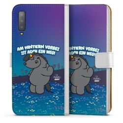 Sideflip mit Lasche weiß