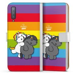 Sideflip mit Lasche weiß