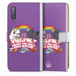 Sideflip mit Lasche weiß