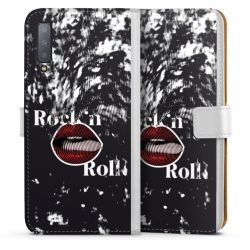 Sideflip Fodral med flap vit