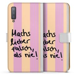 Sideflip mit Lasche weiß