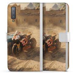 Sideflip mit Lasche weiß