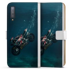 Sideflip mit Lasche weiß